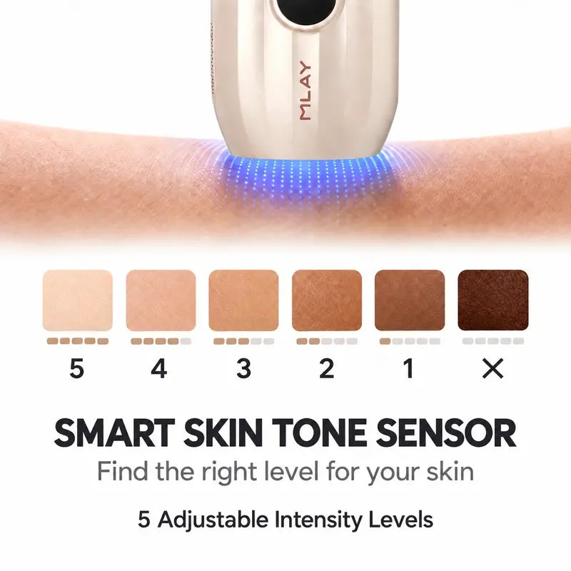 Mlay T15 Ice Cooling Hair Removal Device - PINK Color