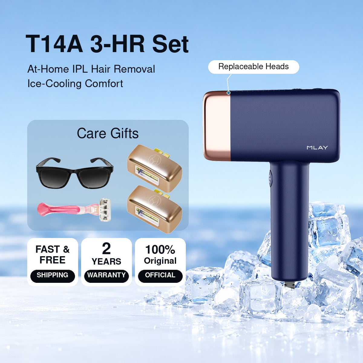 MLAY T14A IPL Hair Removal Deivice