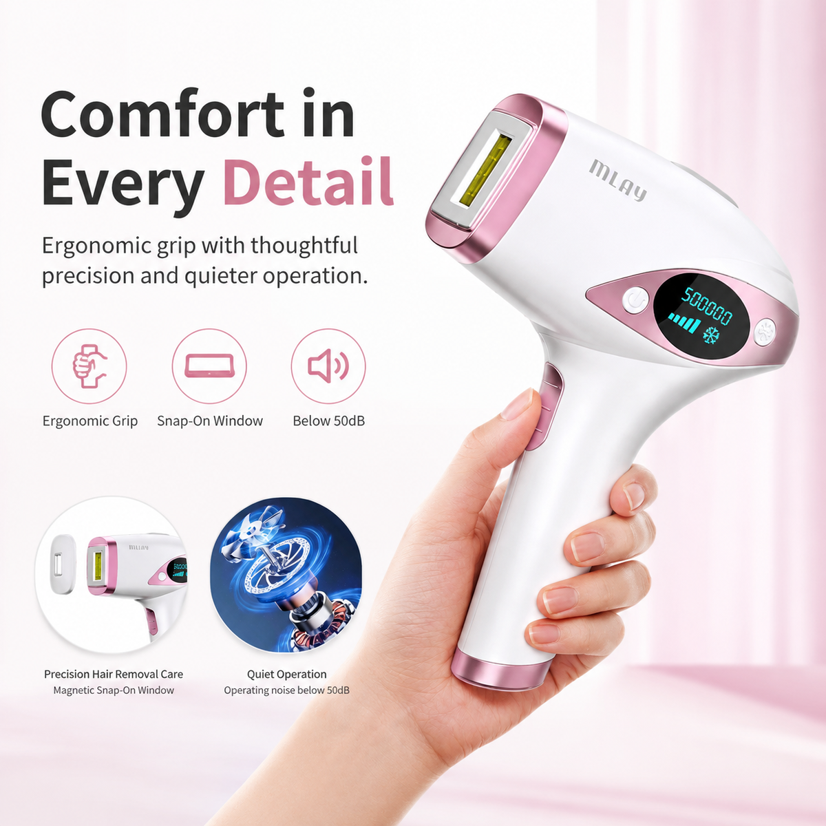 MLAY T4 IPL Hair Removal Device