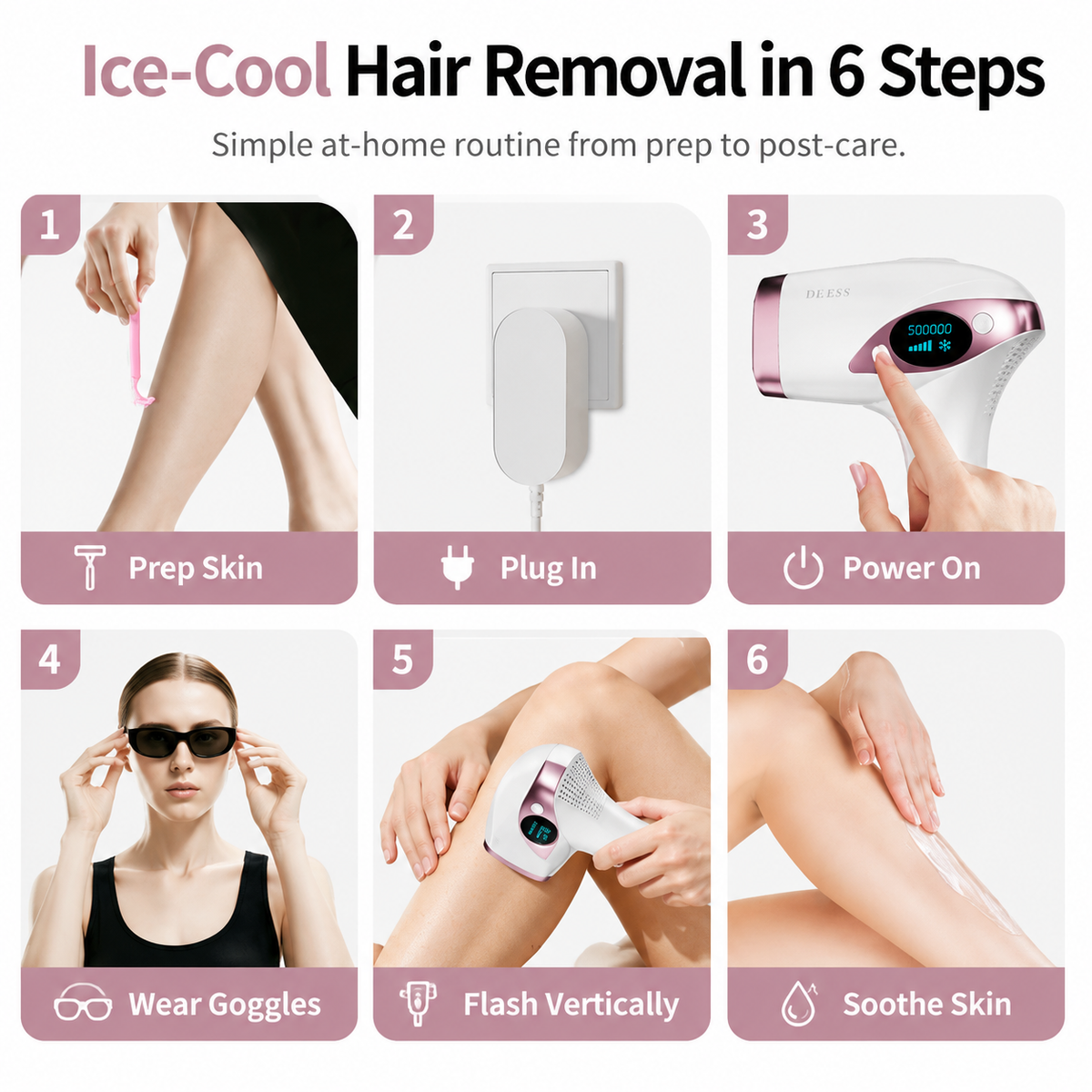 MLAY T4 IPL Hair Removal Device